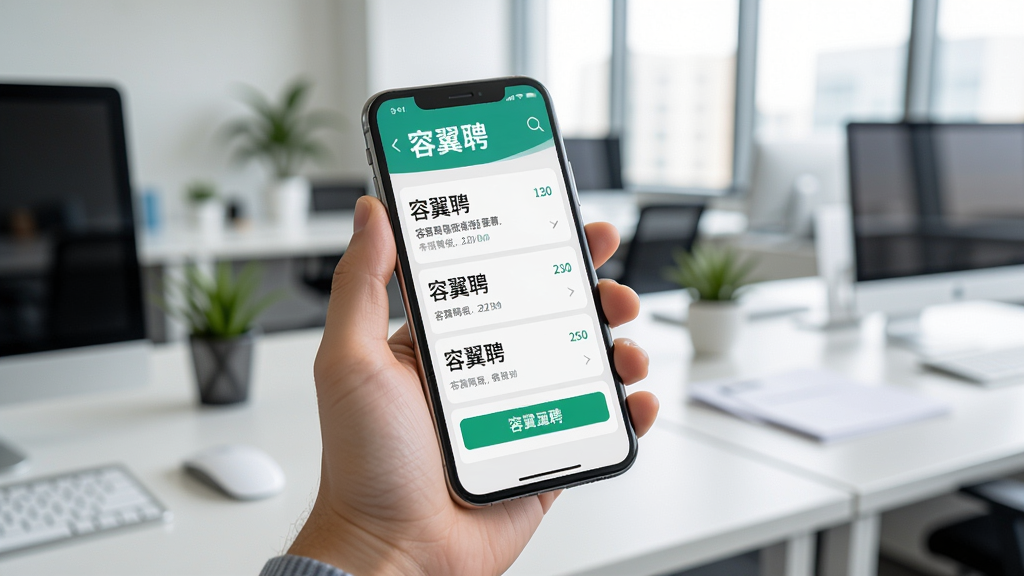 一张展示手机使用场景的图片,画面中一只手正拿着手机浏览