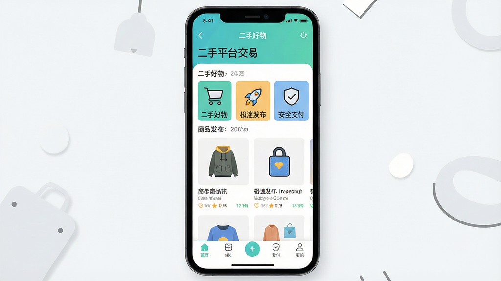 主体:智能手机屏幕展示
