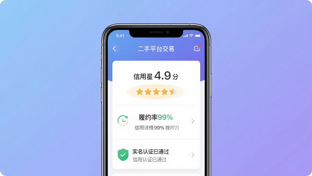 主体:手机屏幕展示
