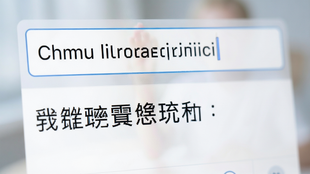 Chmu Translate 文本翻译界面特写,上方输入框输入英文,下方显示中文译文,背景柔和,界面干净,文字清晰,画质细腻,无多余元素