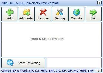 Zilla TXT To PDF Converter 安卓版 下载