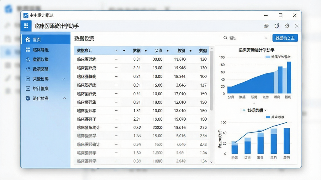一幅现代简约风格的电脑软件界面截图,主体为