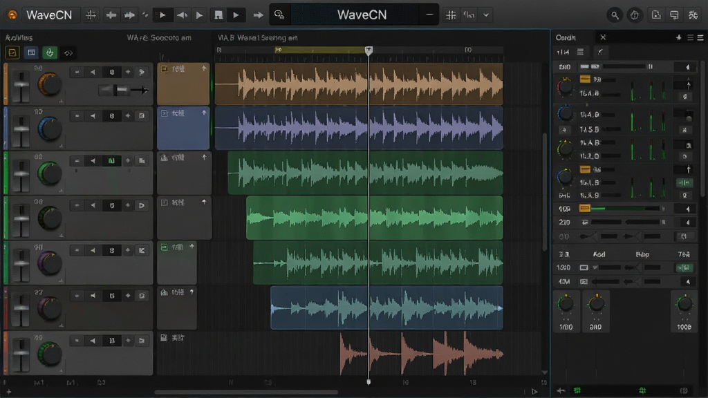 WaveCNרҵ��Ƶ�༭���������棬�������ʱ���ߡ�������ʾ�������������Ч�����б������岼����������ɫ������רҵ��DAW��������Ƶ����վ��������ƣ��Ű����룬ϸ�ڷḻ�����ʸɾ����޶���Ԫ��