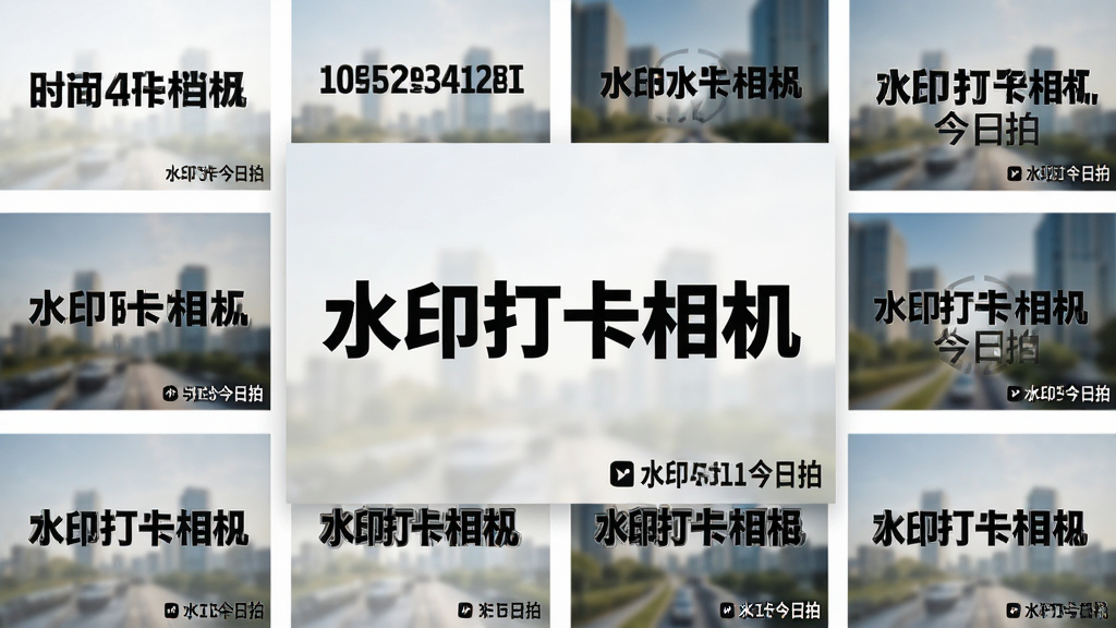 ���壺���Ŵ��в�ͬˮӡ��ʽ����Ƭ����չʾ������ʱ�䡢�ص㡢��γ��ˮӡ�����֣���Ƭ��������ʽ���У�����һ�ŷŴ���ʾˮӡϸ�ڡ��Ű棺ˮӡ���ֲ��ú���Ӵ֣�������Ŀ����񣺼������硣ϸ�ڣ�ÿ����Ƭ���½Ƕ��С�ˮӡ����������ġ����������ʣ����壬�ɾ����޶���Ԫ�ء�