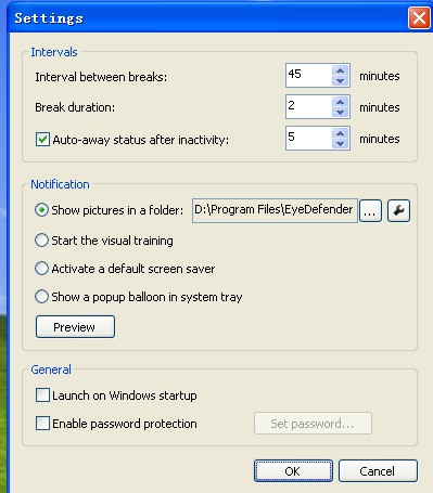 EyeDefender1.0.0 �������ѹ���