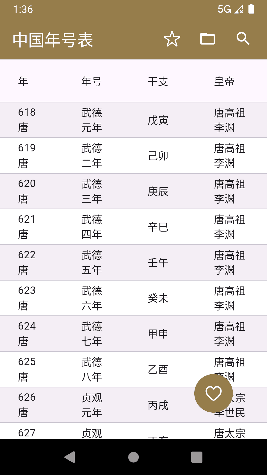 年号转换 手机在线查询 工具推荐