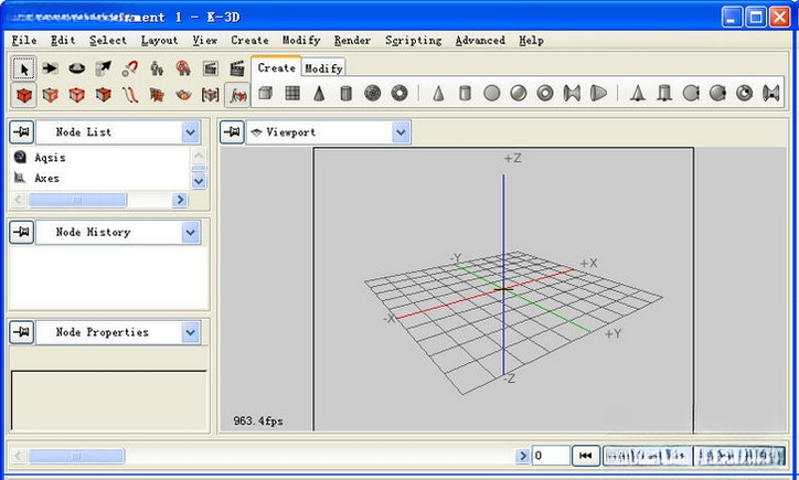 K-3D0.8.0.1 �����ά��ģ����