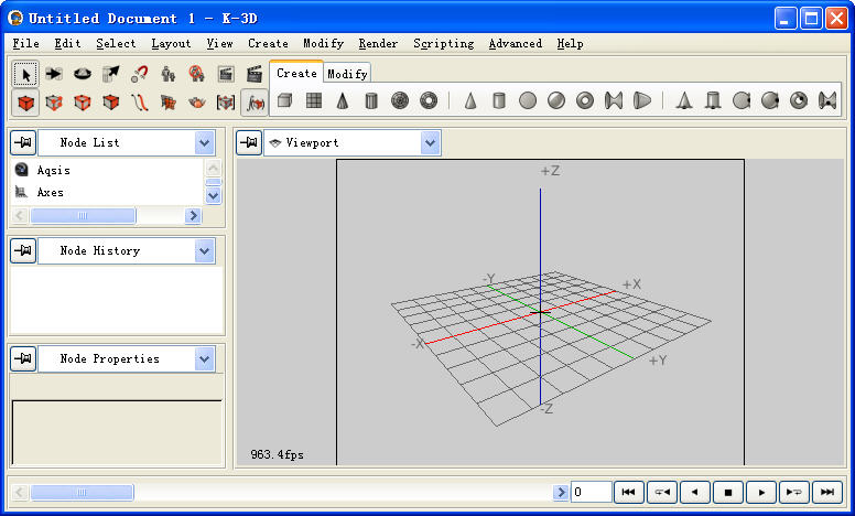 K-3D0.8.0.1 �����ά��ģ����