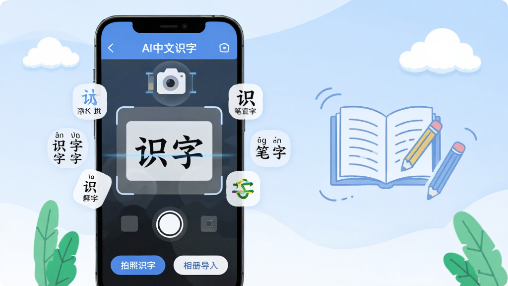 画面主体为一部智能手机屏幕,屏幕内显示