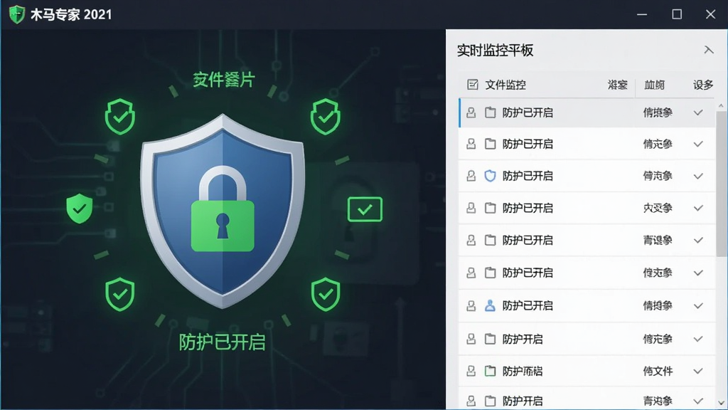 ʵʱ�������棺ľ��ר�� 2021 ʵʱ�����壬��ʾ�������ѿ�����״̬������Ϊ����������ͼ�꣬��Χ����ɫ��ȫ��ʾ����������չʾ�ļ�ʵʱ����б�����������ˣ����ʸɾ����޶���Ԫ��
