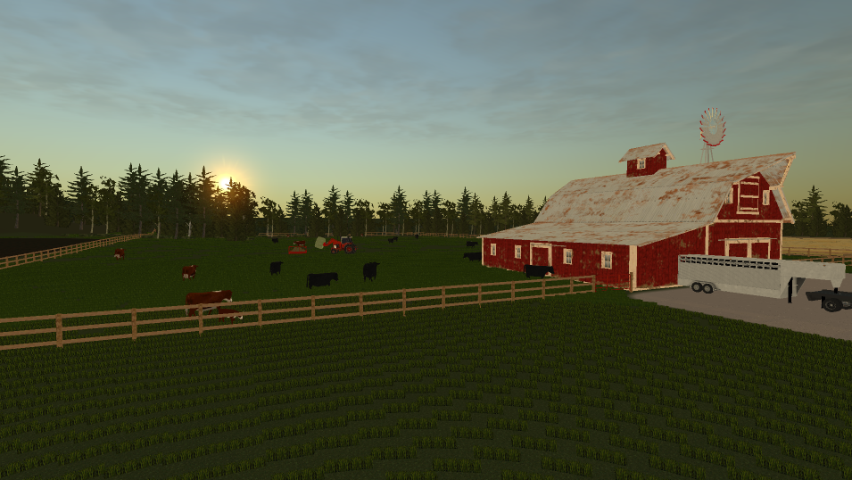 美国农业2 Farming USA 2 游戏画面截图 农场全景