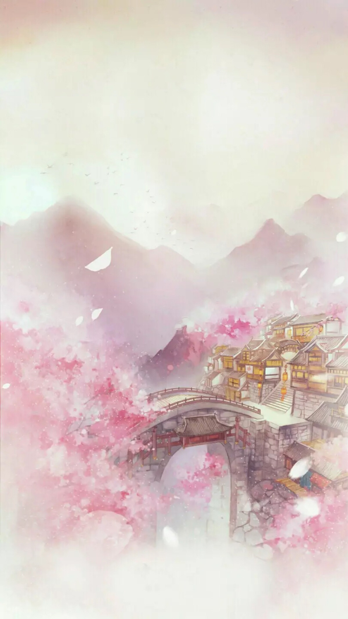 初见桃花ChuJianTaoHua唯美古风意境头像壁纸精选合集