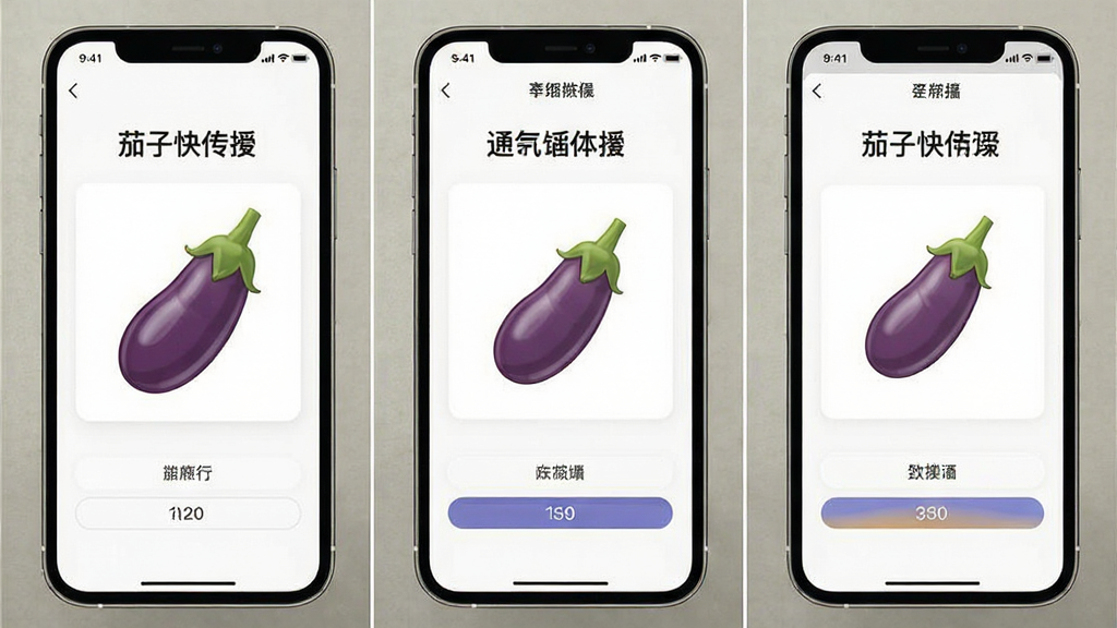 茄子快传使用教程步骤图,手机屏幕展示操作流程,配备文字说明,风格简洁,画质干净,无多余元素
