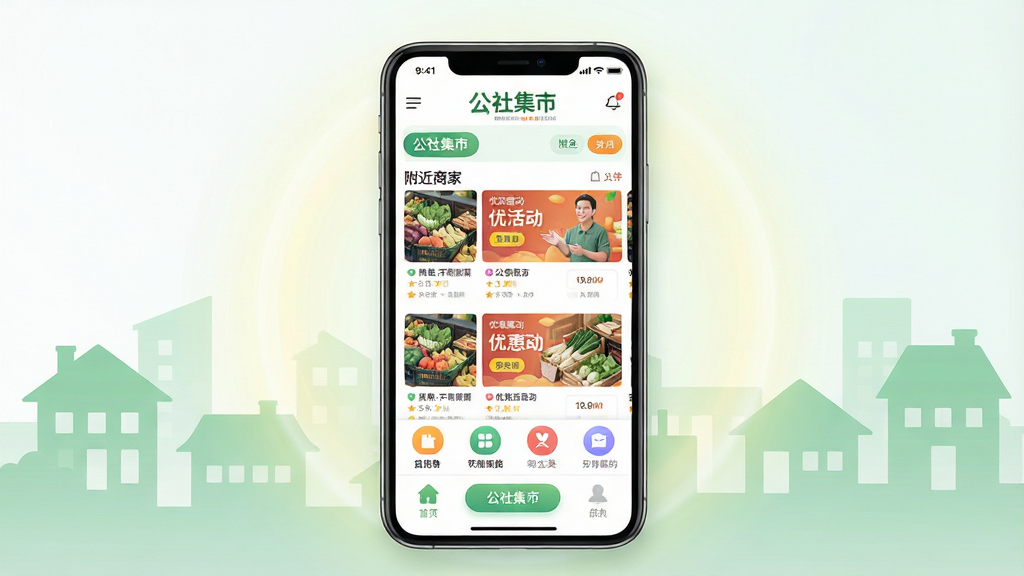 ���壺���缯��APP����չʾ���ֻ���Ļ��ʾ�����缯�С���ҳ�����������̼��б����Żݻ��������ർ��ͼ�ꣻ���֣��ֻ����У���Ļ���������ɼ�����Χ����͹�Ч������������Ӱ���Ű棺����Ԫ���������룬ɫ�����죬ͻ�������缯�С�LOGO������ִ���ƽ����ƣ�������Ȼ��ϸ�ڣ���Ļ�����֡����缯�С�����ƷͼƬ��������ťԲ�󣻻��ʣ�������Ⱦ���ɾ��޶���Ԫ�ء�