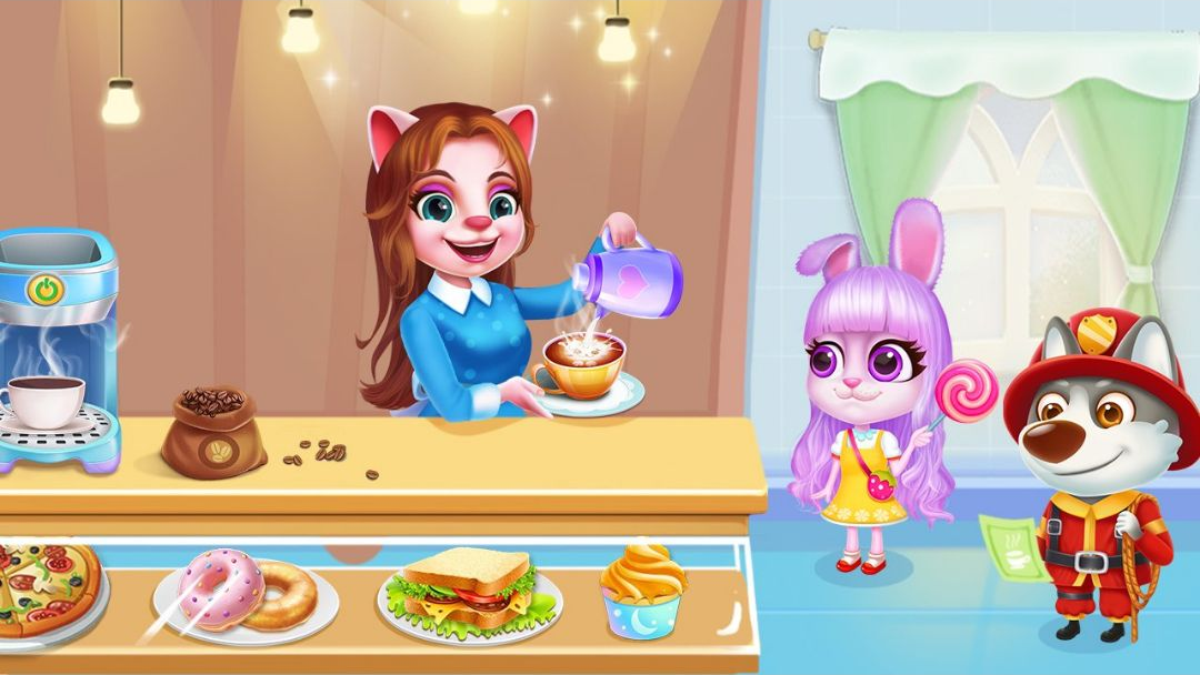 è�俧�ȵ�Kitty Cafe3.8.5096 ģ�⾭Ӫ