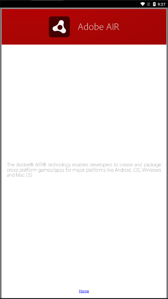 Adobe AIR34.0.0.135 ����ʱ���