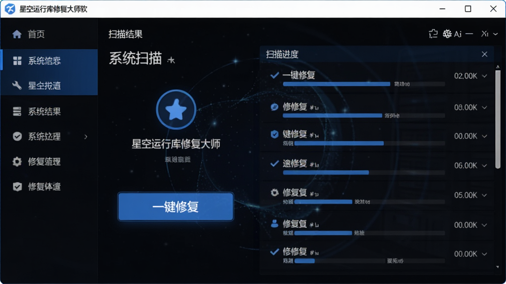 ���壺�ǿ����п��޸���ʦ�������棬��ʾϵͳɨ�������޸���ť�����֣����Ϊ���ܲ˵����Ҳ�Ϊɨ������б����Ű棺������࣬ͻ����һ���޸�����ť������ִ��Ƽ��У�������ɫ��ϸ�ڣ�����ɾ���������Ԫ�أ����ʸ��塣