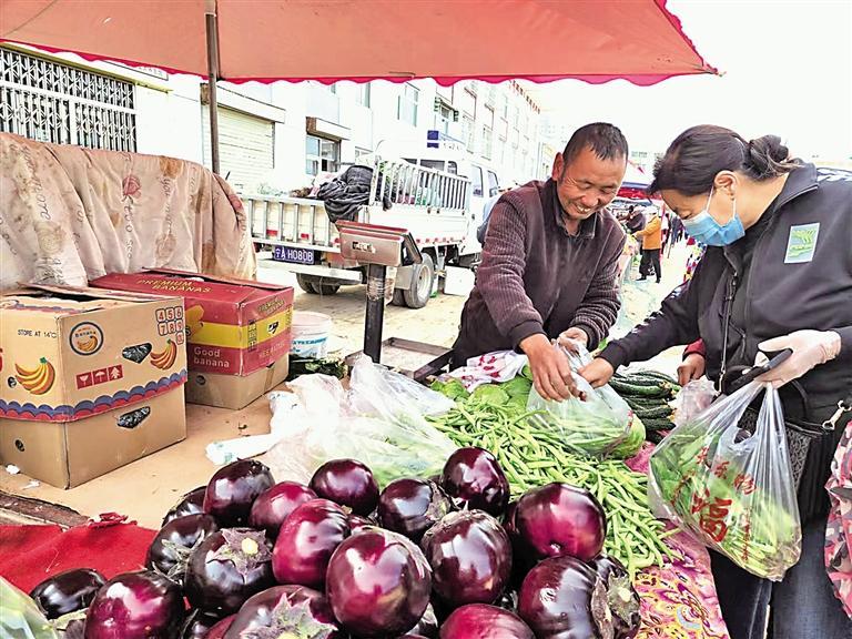 村头菜市场赶集时间表 本地新鲜蔬菜