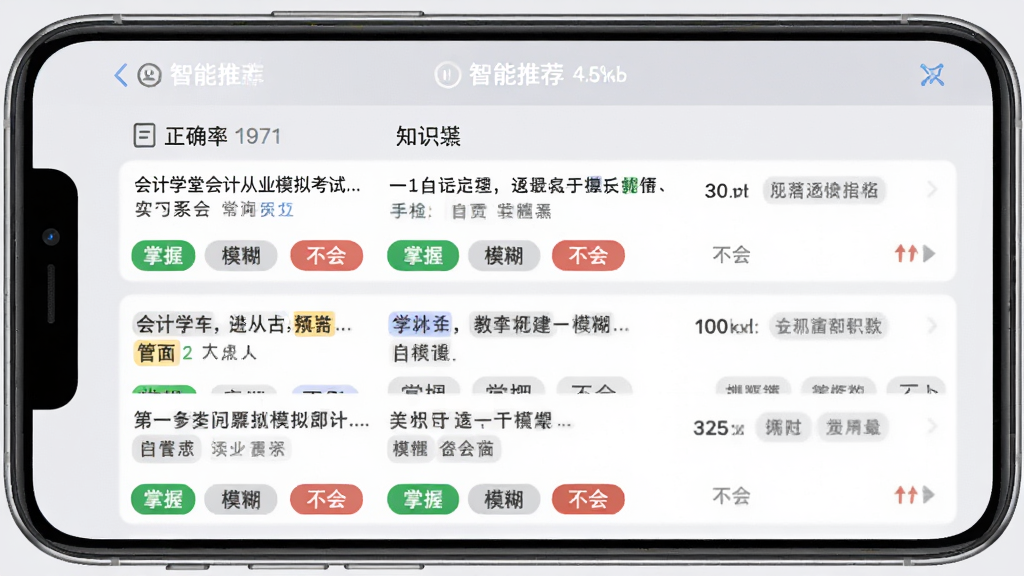 չʾ���ѧ�û�ƴ�ҵģ�⿼�Ե����������棬����Ϊ�ֻ���Ļ�ϵ���Ŀ�б���ÿ�����·��С����ա���ģ���������ᡱ������ǩ�������С������Ƽ�������������Ϊǳ��ɫ�����������죬ϸ�ڰ�����ȷ��ͳ�ƺ�֪ʶ���ǩ�������������ɾ��޶���Ԫ�ء�