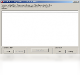 ��ҳ��ܿ��ǣ�HijackThis��2.0.2 ������޸�����