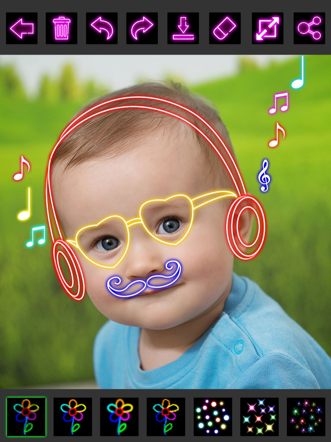 ���������Ƭ�༭����Magical Drawing Editor��1.0.9 ��׿�� ��Ƭ������Ч