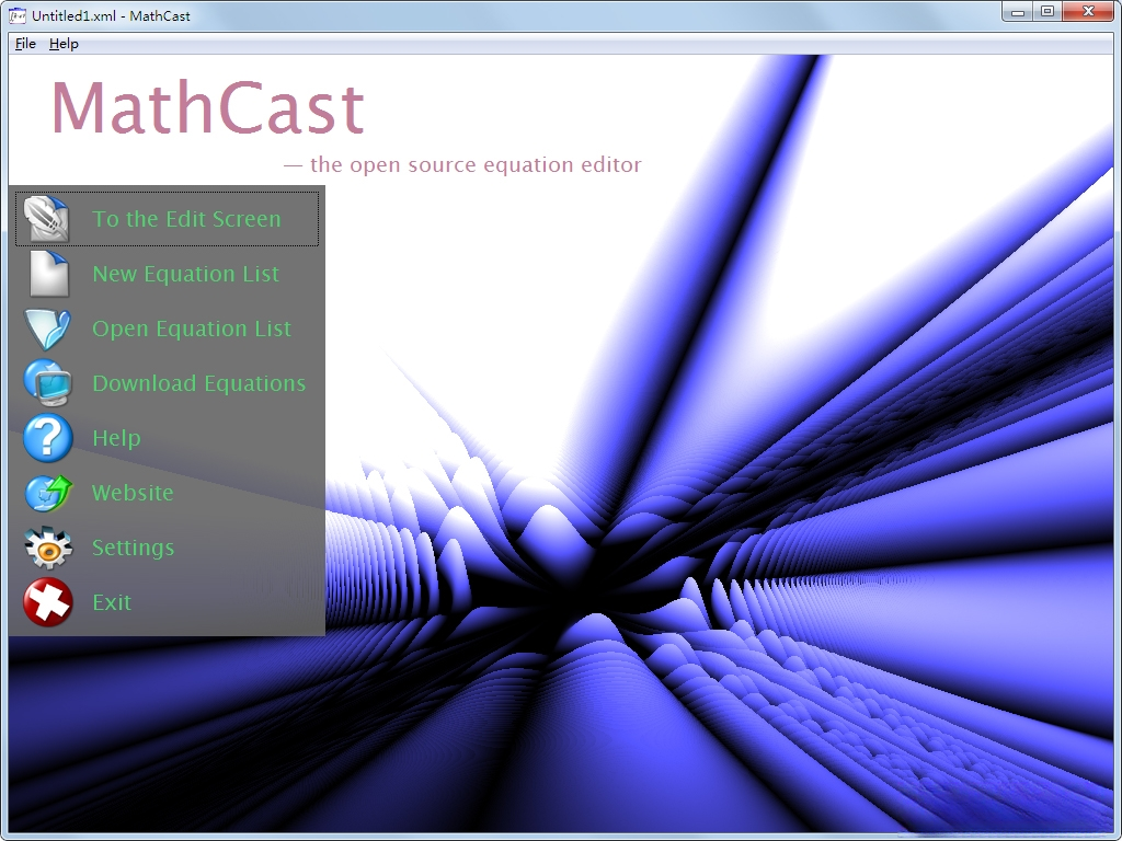 MathCast0.1.0 ��ѧ��ʽ�༭��