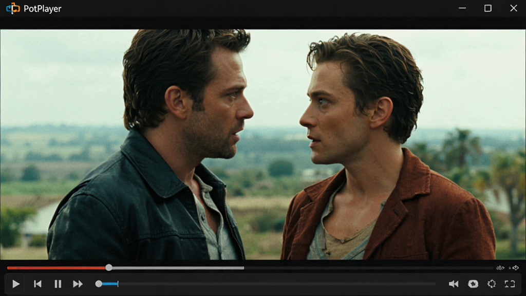 PotPlayer高清视频播放界面预览图,主体为深色主题的播放器窗口,界面简洁,正在播放一部高清电影,画面色彩鲜艳,细节丰富,布局为经典的播放器控制栏在底部,进度条清晰,风格为现代扁平化设计,细节处理精致,画质清晰,干净无多余元素