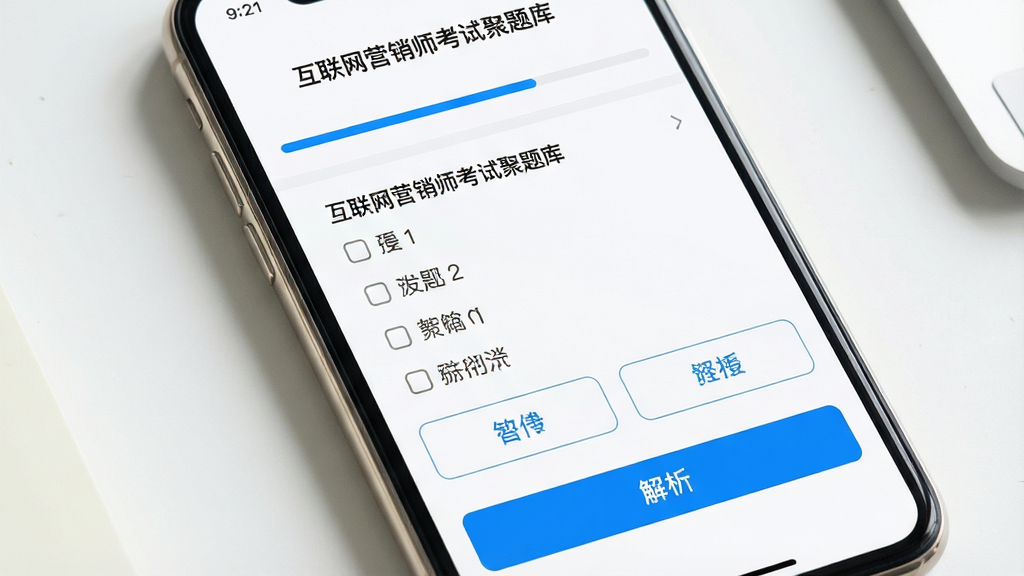 高清特写手机屏幕,屏幕占据画面中心,显示