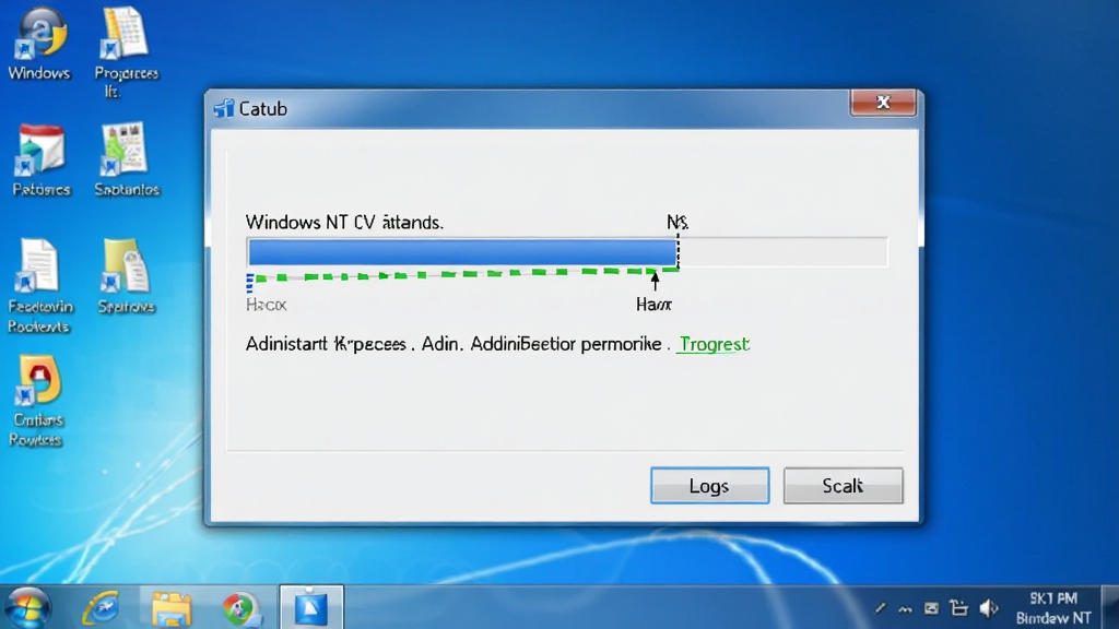 չʾWindows NT �Ҽ���ȡ����ԱȨ�޹����ڲ��������е�״̬���ڣ���������ʾ����������ʾ��Ϣ������Ϊϵͳ���棬�����࣬����ִ�������������