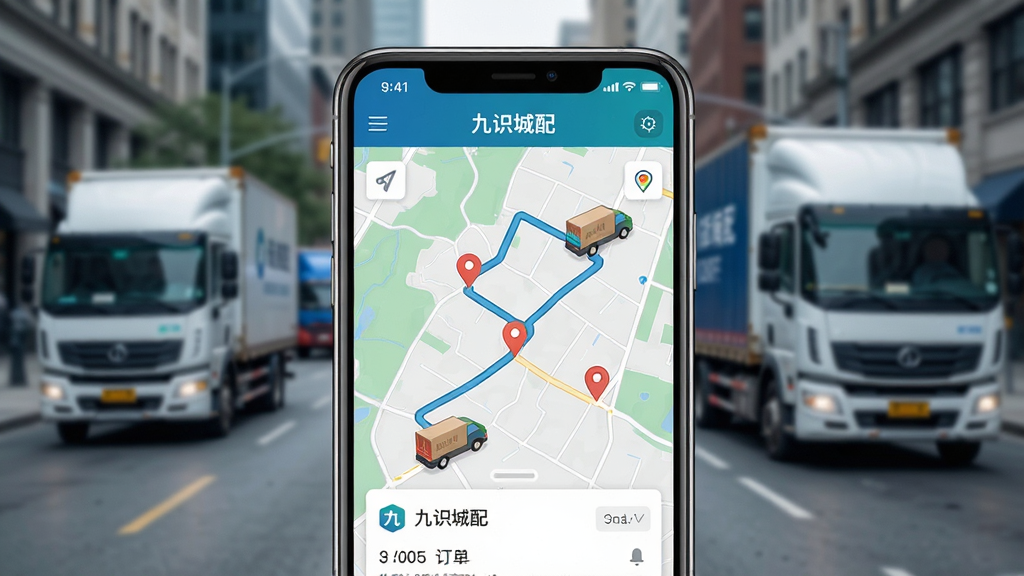 ��������Ϊ����ʶ���䡱APP����չʾ��ǰ����һ�������ֻ�����Ļ����ʾ��ͼ·�������ͳ���ͼ�꣬������ģ���ĳ��нֵ���æµ�Ļ��������岼���������Ű��Խ����ͼΪ���ģ����дʵ�Ҿ��пƼ��У�ϸ�ڰ���������λ����붩����Ϣ��Ƭ�����ʸ���ɾ����޶���Ԫ�أ���Ļ����ʾ���֡���ʶ���䡱