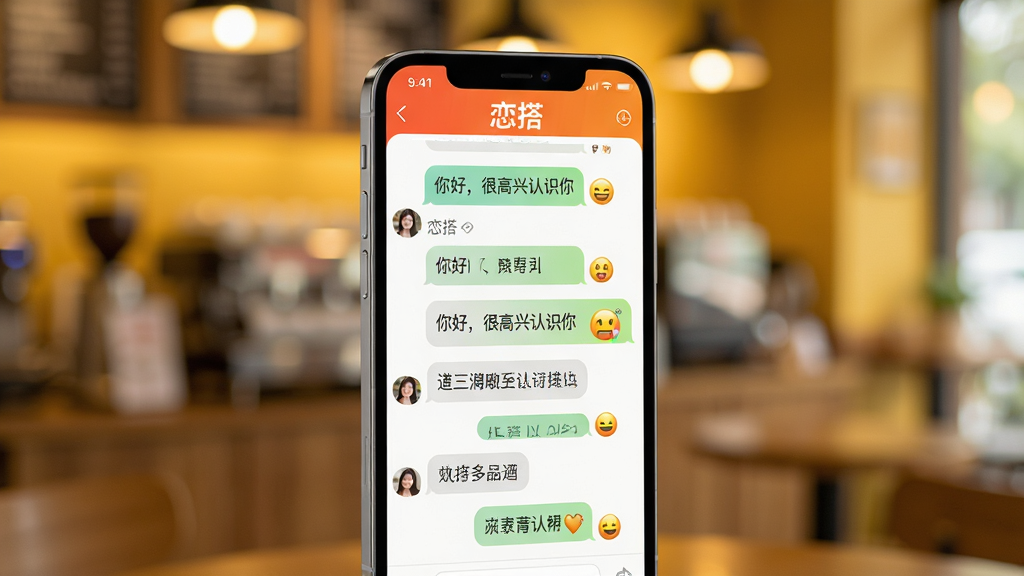 ���壺һ�������ֻ�����չʾ�����APP��������棬�Ի������������ֺͱ��飬������ģ���Ŀ��ȹݡ����֣��ֻ����У���Ļ�����ɼ�������Ϊů��ɫ�����Ű棺�����б����ϵ����������У������С����Logo�����дʵ��Ӱ�磬������ͣ�ϸ�ڷḻ��ϸ�ڣ���Ļ���С�����������Ի�����Ϊ����ã��ܸ�����ʶ�㡱�����֣��ֻ������е�Դ�������ʣ����壬�ɾ����޶���Ԫ�ء�