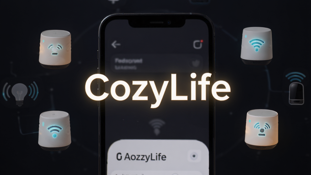 CozyLife���ܼҾӿ���Ӧ��������Ԥ��ͼ���ִ���Լ�����ɫ������������ʾ��CozyLife�����������в��֣��ֻ��������豸ͼ�껷�ƣ��Ƽ�������ܰ�в��棬���廭�ʣ��ɾ��޶���Ԫ��