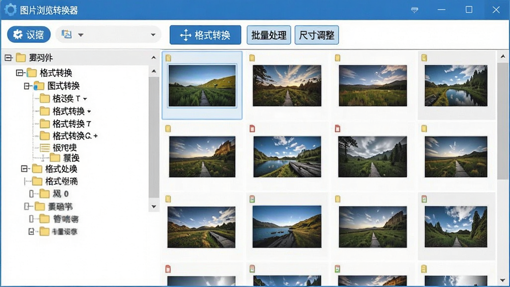 画面中央展示