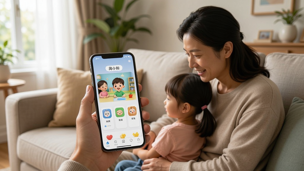 ��������Ϊ����С֪��App���ֻ��ϵ����н�ͼ���ҳ��뺢��һ��ۿ��γ̣�����Ϊ����ɳ������ܰ��ͥ��������Ȼ�⣬�ֻ���Ļ����������������Ӱ����޶���Ԫ��