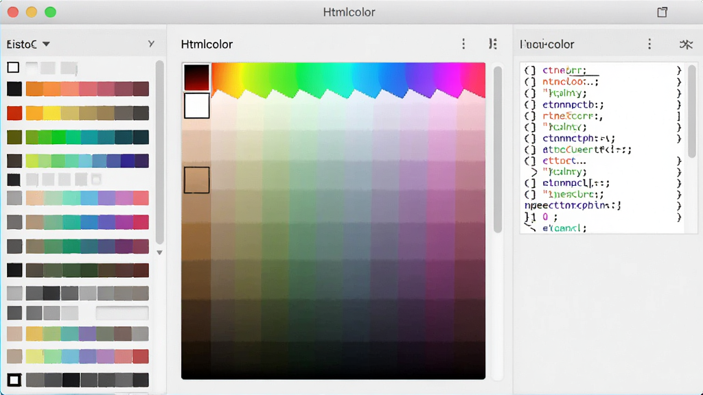 Htmlcolor����������Ԥ��ͼ��չʾ�����ɫ�б��������ߴ�ȡɫ������Ҳ���������壬���岼�ּ����ˬ���ִ���ƽ����Ʒ����ǳ��ɫΪ��ɫ��������ɾ��޶���Ԫ�أ��߻��ʣ����ֱ�ע