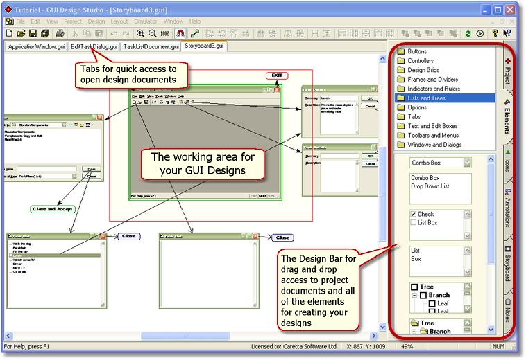 GUI Design Studio 安卓版 交互原型设计