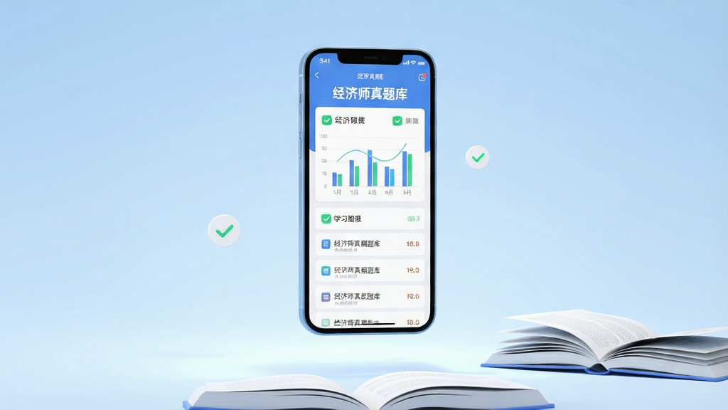 一张现代简约风格的3D渲染主视觉图,主体为一部智能手机悬浮在淡蓝色渐变背景中央,屏幕中清晰显示