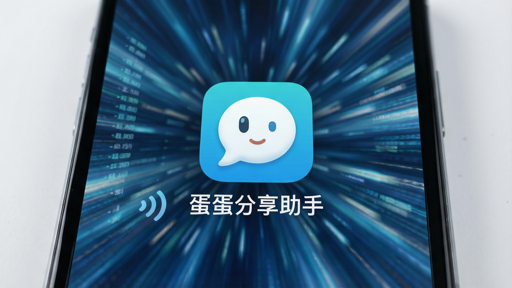 一张现代感十足的智能手机屏幕特写,手机屏幕正中央显示