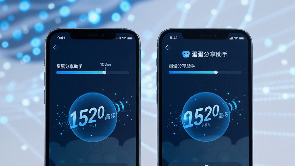 两部手机并排放置,屏幕上都显示
