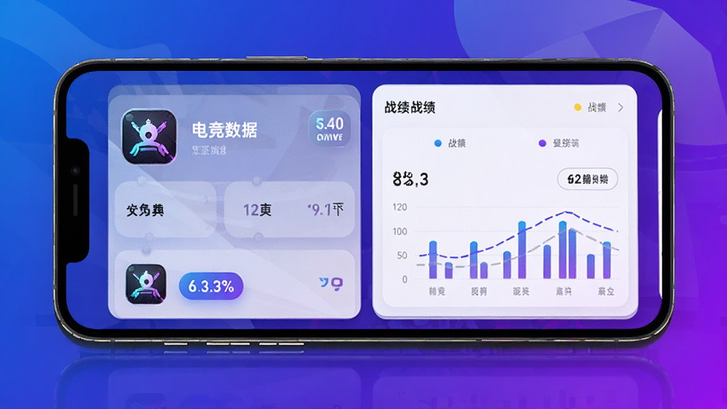 ��Ӯ�羺APP������չʾ���ֻ���Ļ����ʾ�羺��������ս��ͼ��������Ϊ�ſ�ĵ羺����ɫ���䣬���ּ���������Ű���ÿ�Ƭʽ��ƣ�����ִ��Ƽ��У�ϸ�ڰ���ͼ��߹⡢����Բ�Ǳ�ǩ�����ʸ���ͨ͸���ɾ��޶���Ԫ��