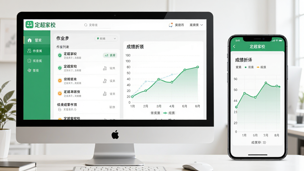 电脑屏幕与手机并排显示