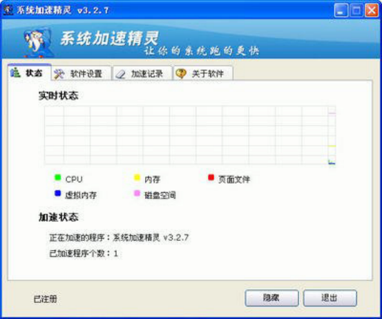 系统加速精灵 安卓版 启动项管理界面