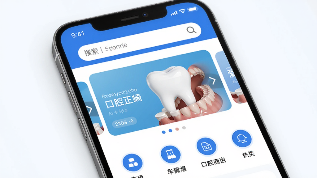 �����̳�APP�����棬չʾ��ǻ������Ʒ���࣬�������������в��ֲ�ͼ���·�����ͼ�꣬���������¼�࣬������Ϊ��ɫ�����ֻ�����չʾ��UI��Ƹɾ��ִ���������Ⱦ�������������޶���Ԫ��