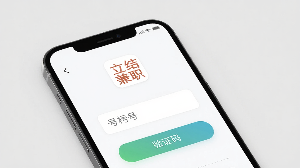 �����ְAPP�ĵ�¼���棬�ֻ�ģ��չʾ������Ϊǳ��ɫ���������ֻ�����������֤�밴ť������࣬���ʸɾ����޶���Ԫ�ء�