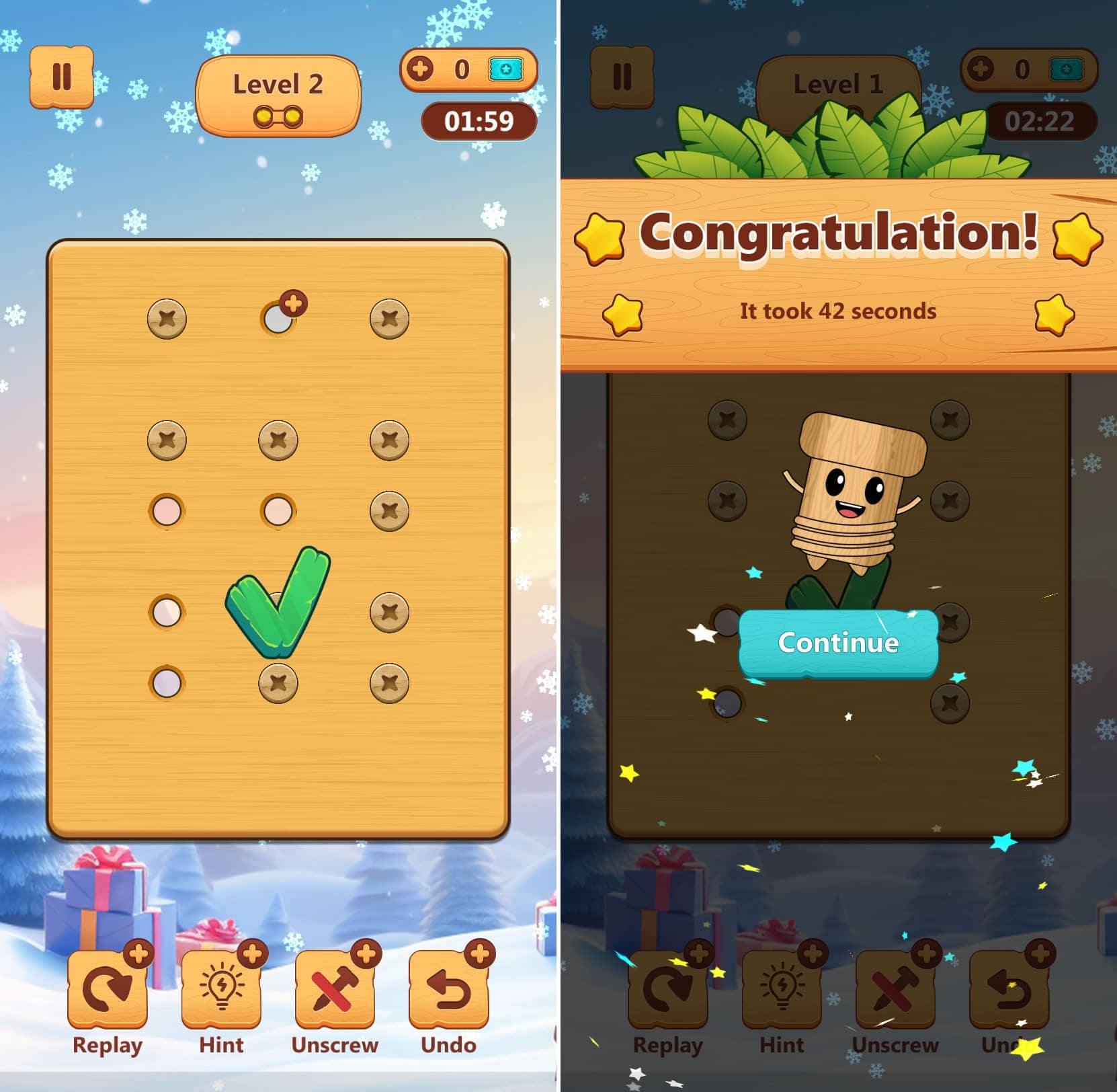 Wood Nuts & Bolts Puzzle 安卓版 关卡攻略