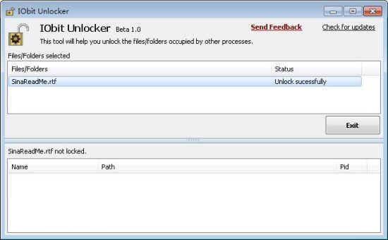 IObit Unlocker1.2.0 �ļ���������