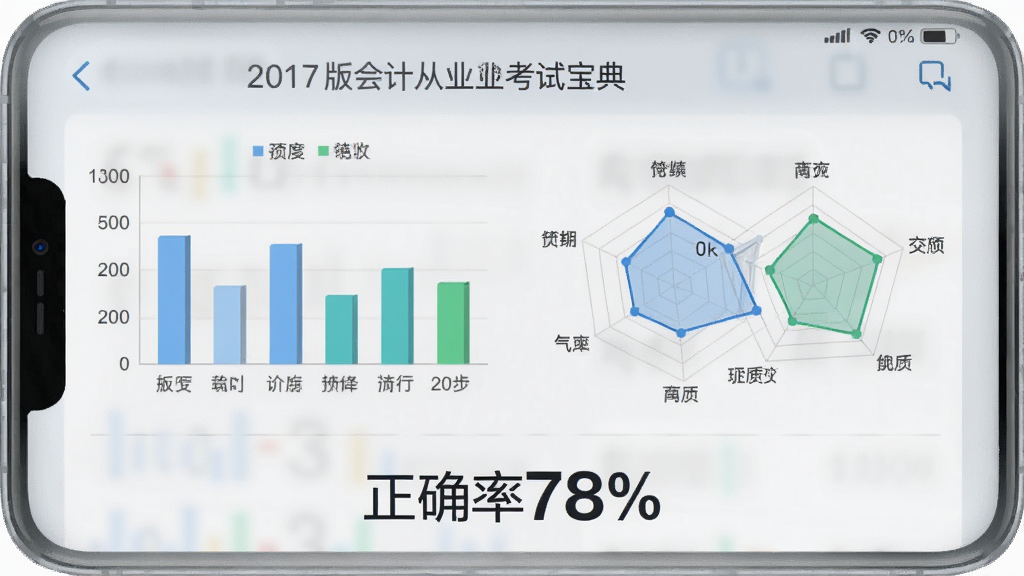 �����ֻ���ͼ��ʽ��չʾ2017���ƴ�ҵ���Ա������ֻ��ϵ�ѧϰ����ҳ�棬������״ͼ���״�ͼ��ͼ���·��С���ȷ��78%������Ŀ���֣�����Ϊĥɰ�����ʸУ��������Լ�ִ��������������޶���Ԫ��