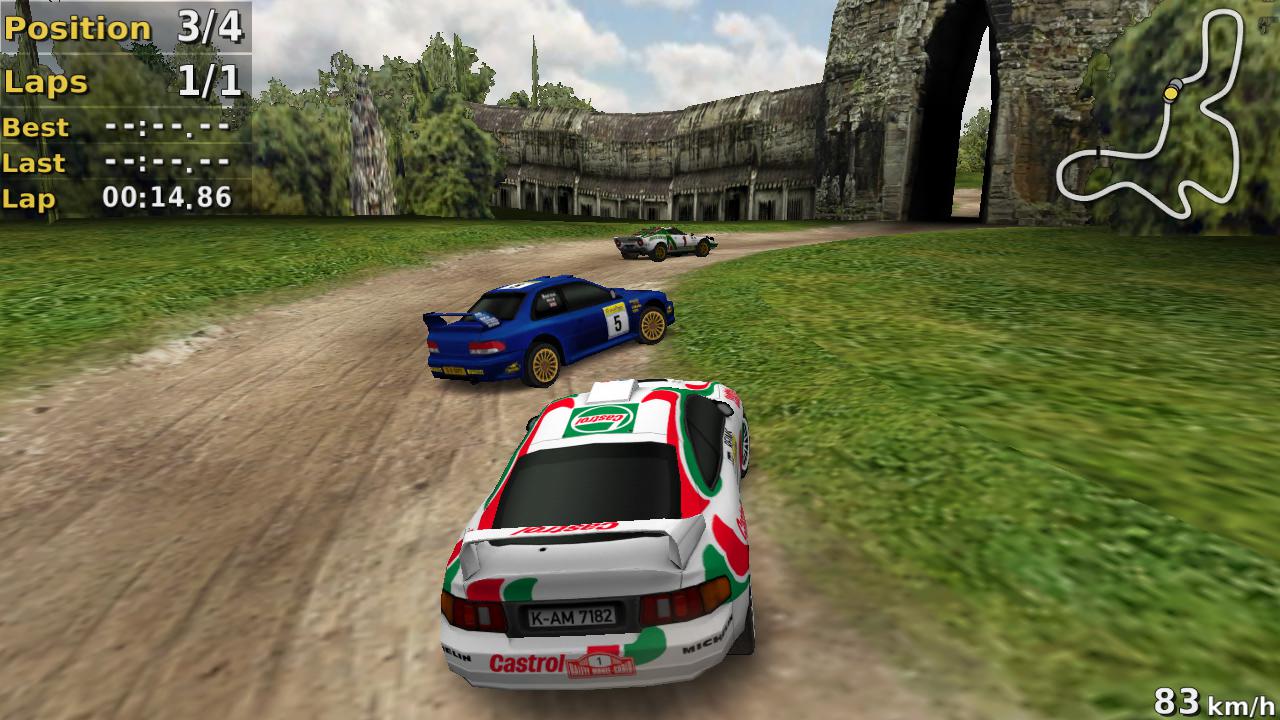 Pocket Rally LITE 安卓版 赛道截图
