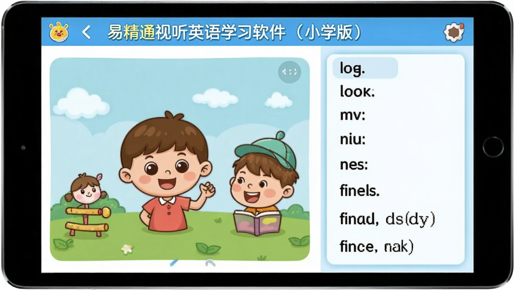��д���׾�ͨ����Ӣ��ѧϰ������Сѧ�棩����ƽ����棬չʾ���ӿα�������棬ҳ���Ҳ��������ĵ����б��;��ӷ��룬����������Ŀ�ͨ��ͼ�����沼�ּ�����죬���ͨ�ɰ������ʸ��壬�޶���Ԫ�ء�