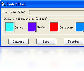 Code2Html 安卓版 界面截图